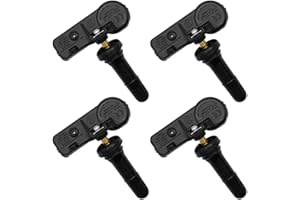 HQPASFY TPMS Sensor 433MHz Tire Pressure Sensor, Compatible with Dodge Grand Caravan/Challenger/Charger, Ram 1500/2500, Jeep 