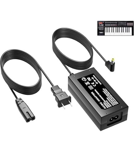 HQRP AC Adapter / Power Supply for Roland Juno-D, Juno-Di, Juno-G, Juno-Stage, JV-1010, JV-30, JV-35, JV-50 Euro Plug Adapter