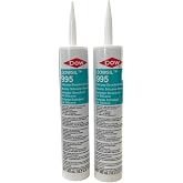 DOWSIL 995 Silicone Structural Sealant Black 10 oz (2-Pack)