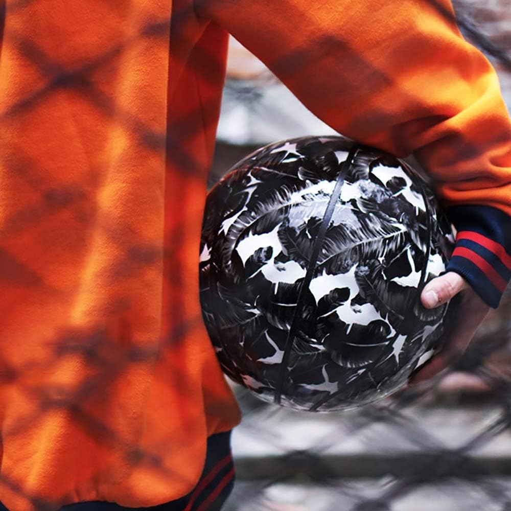 Original Graffiti No. 7 PU NBA Street Outdoor Basketball (7, Yellow) : Clothing