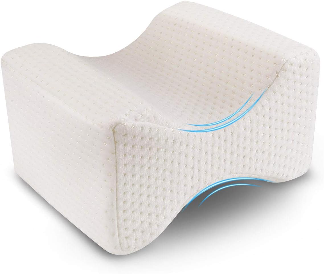 Coussin Orthopédique Pour Jambes Sporgo - Mousse Mémoire De Forme Pour Dormir Sur Le Côté