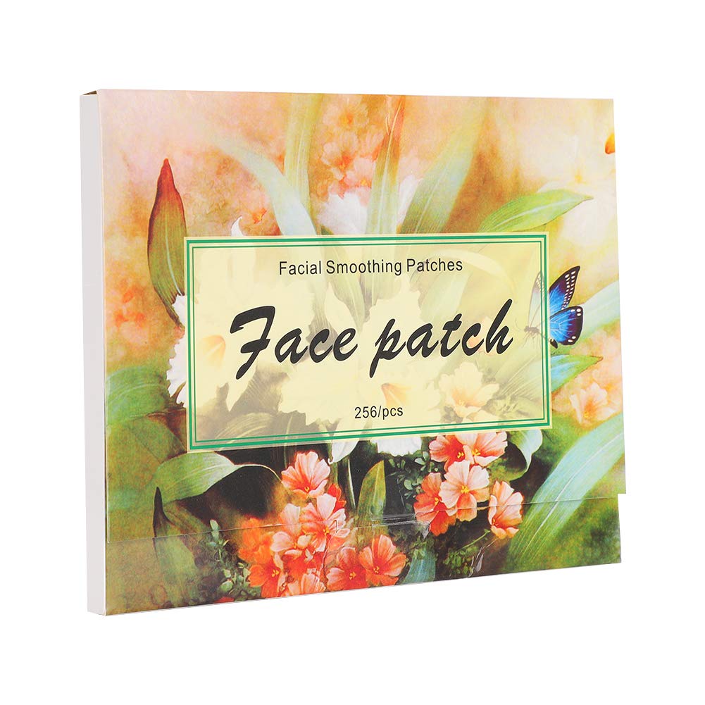 Face Wrinkle Patches, ANGGREK 256 Pcs Smile Line Patches Facial Anti Wrinkle Patches Wrinkle Remover Strips Anti-Wrinkles Forehead Lines Removal Patches