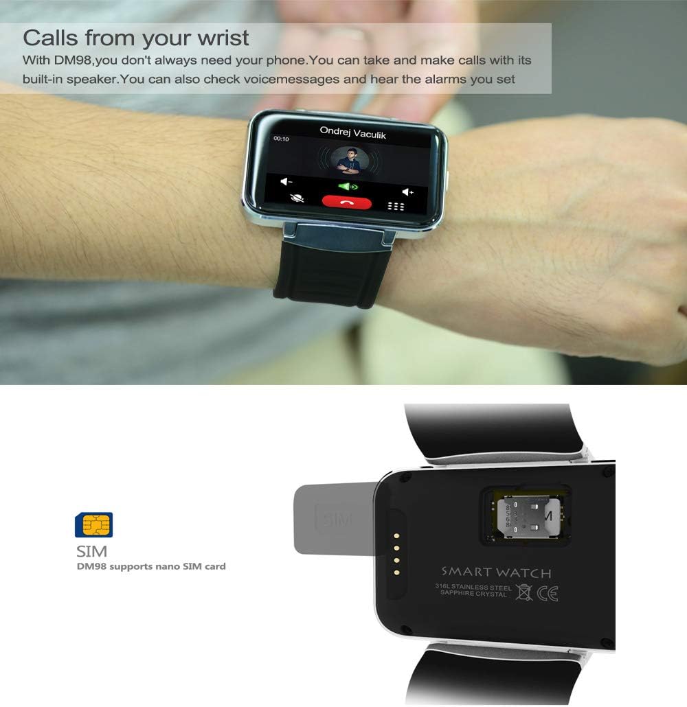Amazon.com : SanQing WiFi Smart Watch Card GPS Display Smart ...