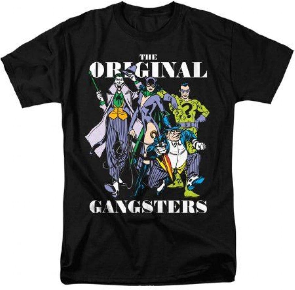 ComicsOriginalGangstersGraphicTeeMensSizeSmallBlack Clothing