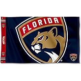 Florida Panthers Printed Header 3x5 Premium Banner Flag