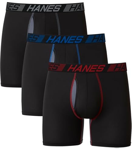 Spiderman Men's 3-Pack Comfort Boxer Brief Underwear, Red, Small