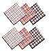 Selected Hanky 100% Cotton Men's Handkerchiefs 6 Piece Gift Set