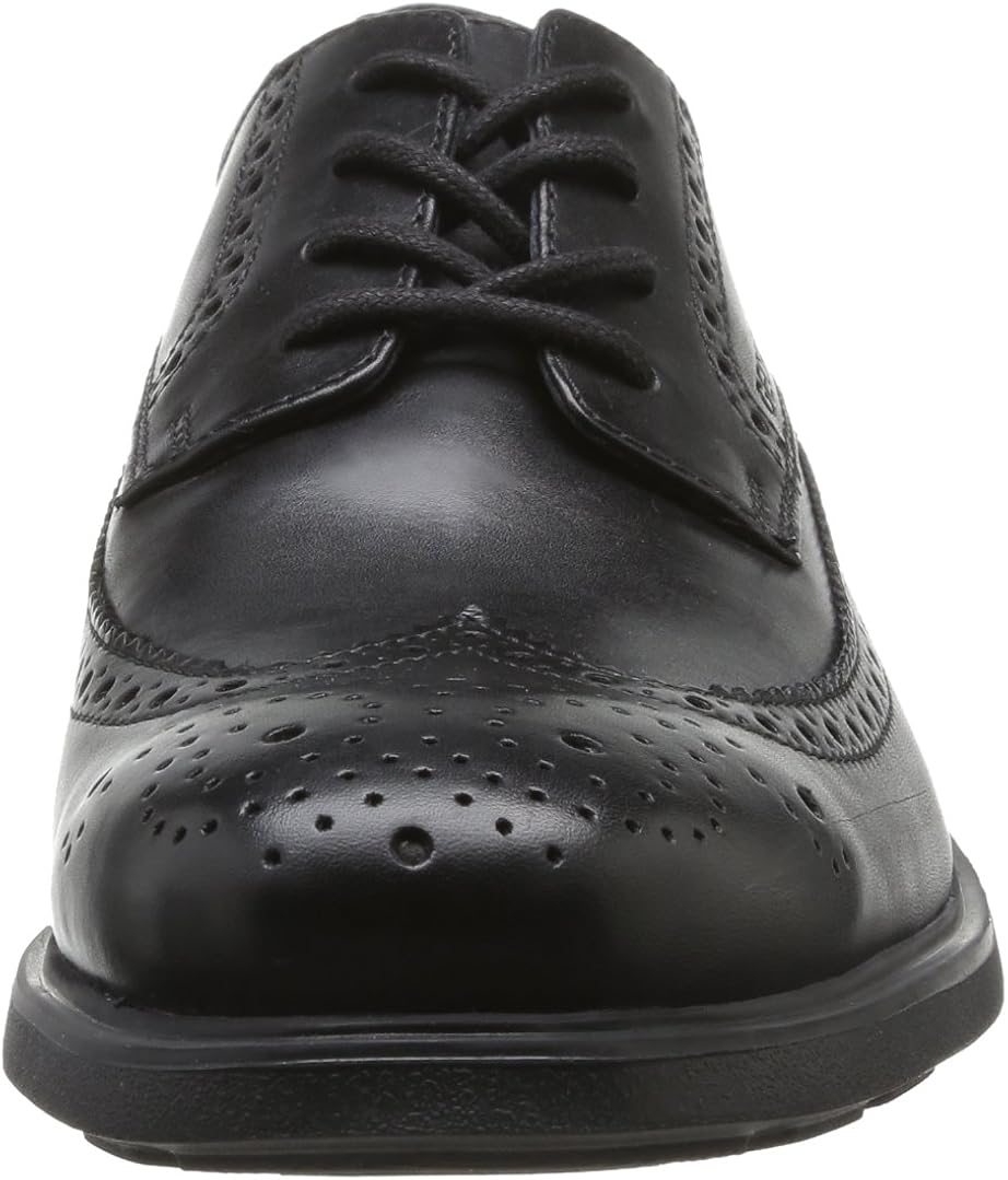 Geox Mens U Dublin B Shoes, Black, 9.5 UK - Image 3