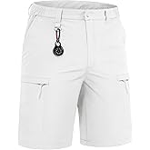 TACVASEN Men's Hiking Cargo Shorts Quick Dry Lightweight for Outdoor Golf Fishing Tactical Casual with Multi Pockets