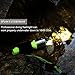 800 Lumen LED Dive Light Rechargeable PFSN Professional Scuba Diving Flashlight Underwater 50m Waterproof Best for Expert Diving at Night Snorkeling Caving Fishing(18650 Battery and Charger Included)