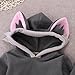 Baby Kids Boys Girls Cute Fox Hooded Cape Cloak Hoodie Coat Outwear