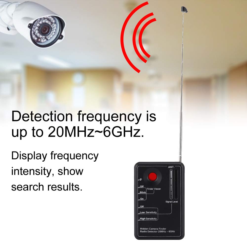 Bicaquu Portable RD-10 Detector de señal de RF inalámbrico ...