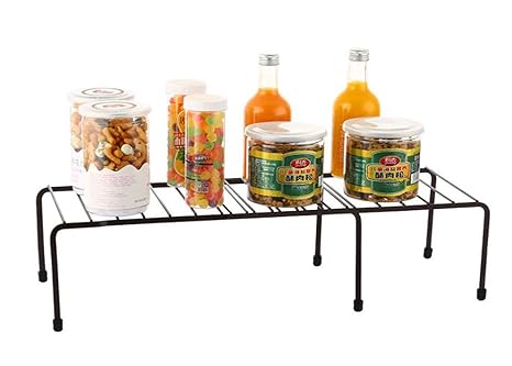 Rkpm Home Expandable Cabinet Shelf Stacking Kitchen Counter Top