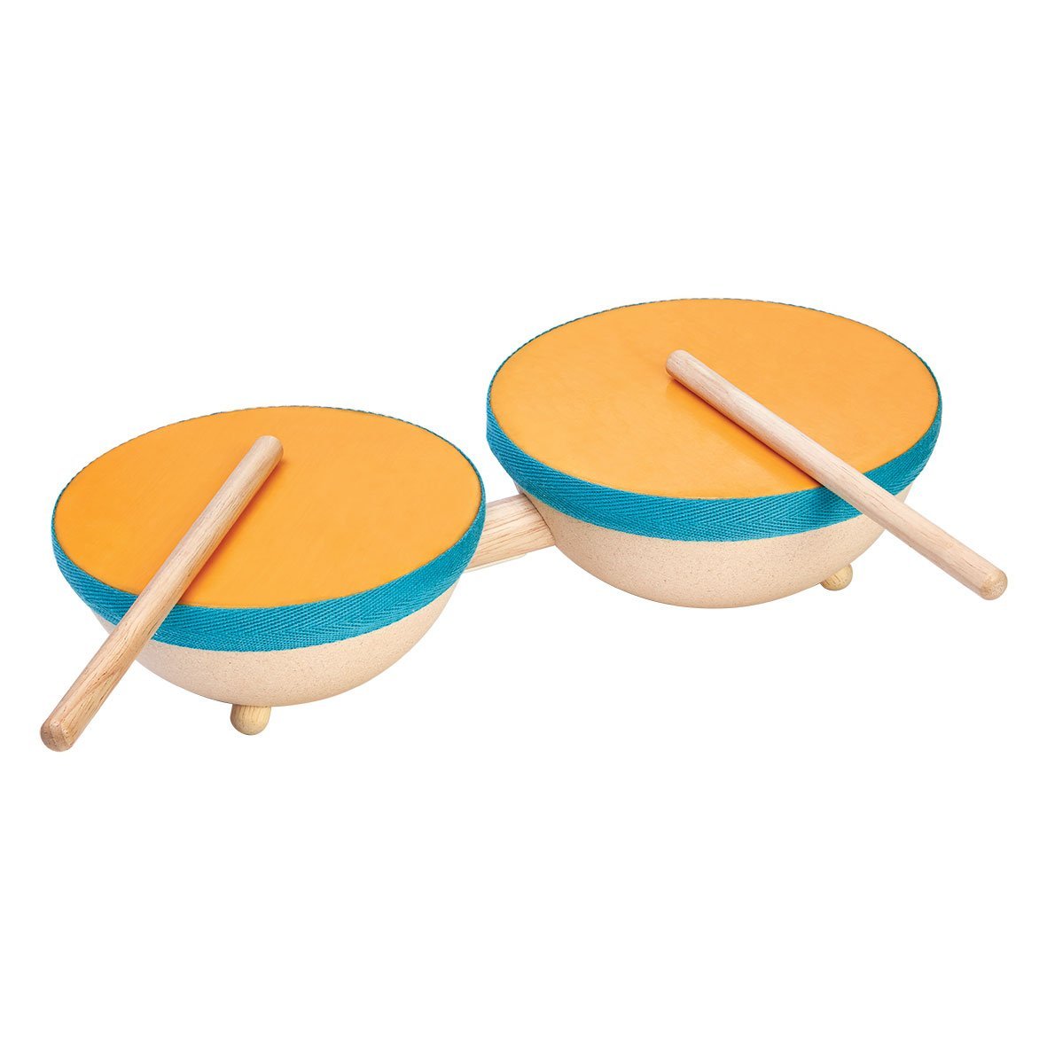 plan toys wooden drum