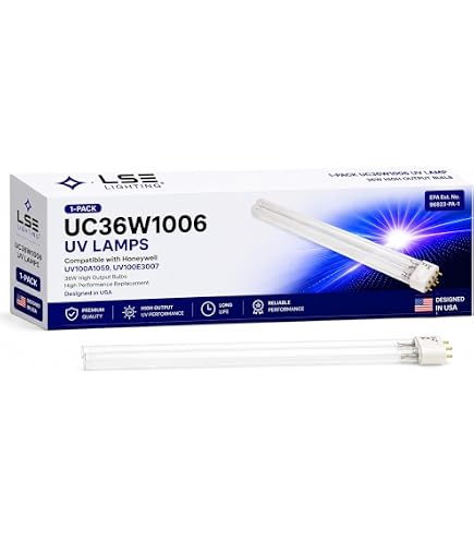 Clow LED&UVライト 36W Amazon.com: LSE Lighting UC36W1006 36W High Output UV-C Lamps for