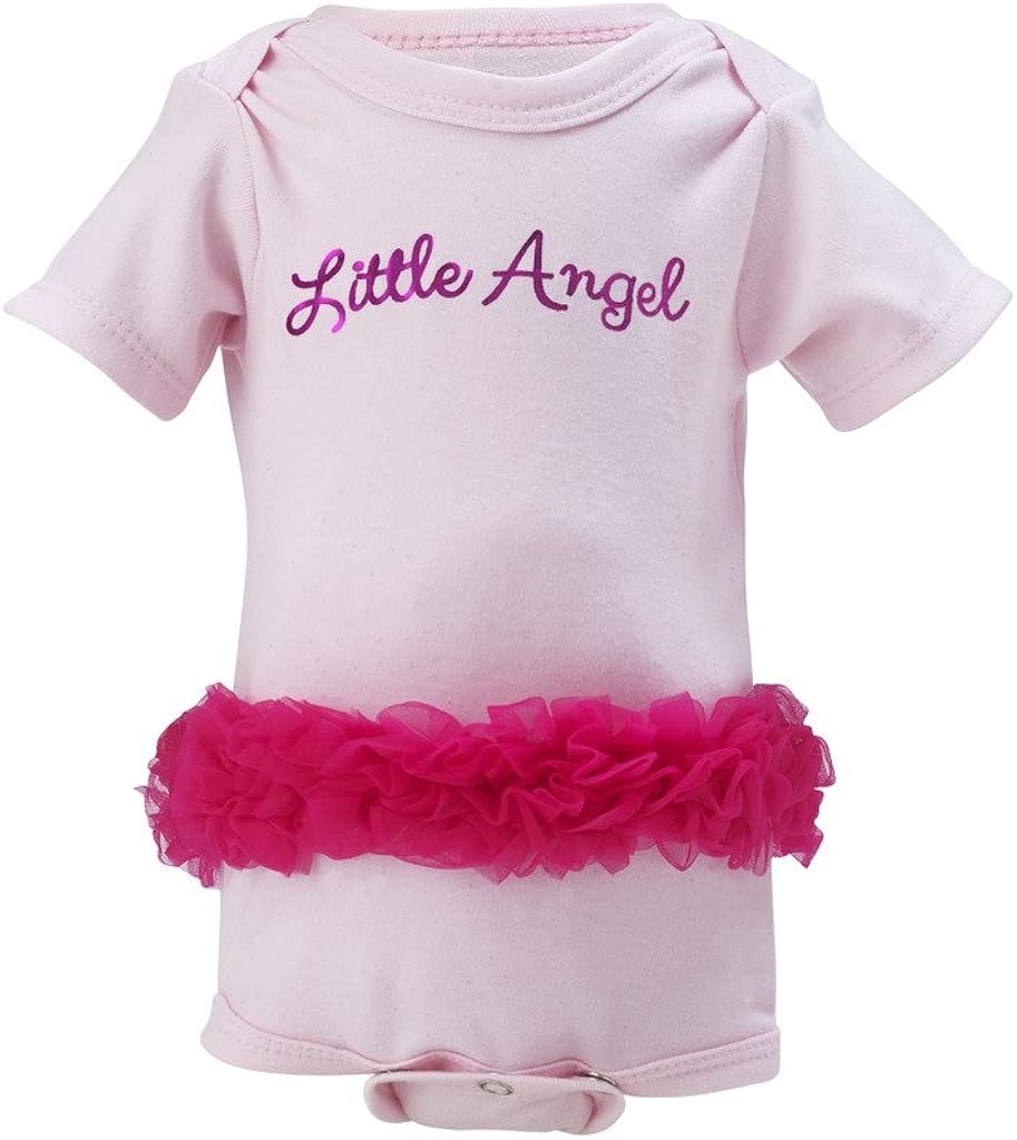 pink ruffle onesie