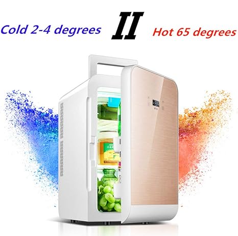 WFFH Compacta Nevera, Mini 5L Bebe Cerveza Pequeña Nevera Portátil ...