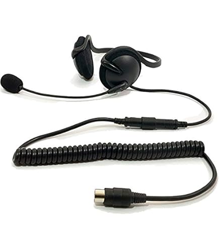 Amazon.com: The Helmet Shop 7 Pin Helmet Headset Compatible with