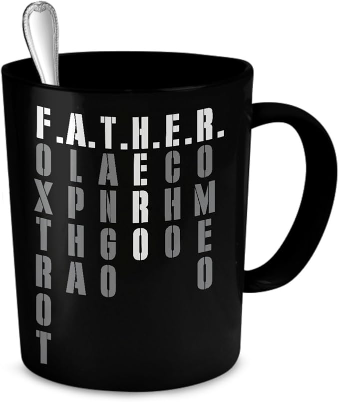 Amazon F A T H E R フォックストロット アルファ タンゴ Hero エコー Romeo Mug As Seen On F Inc グラス タンブラー
