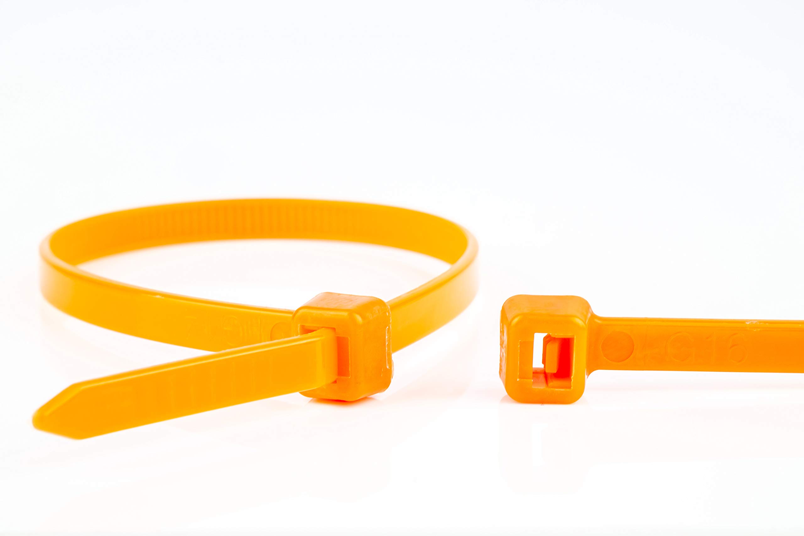 WKK 10025 orange c Standard Cable Ties, 100x2.5mm