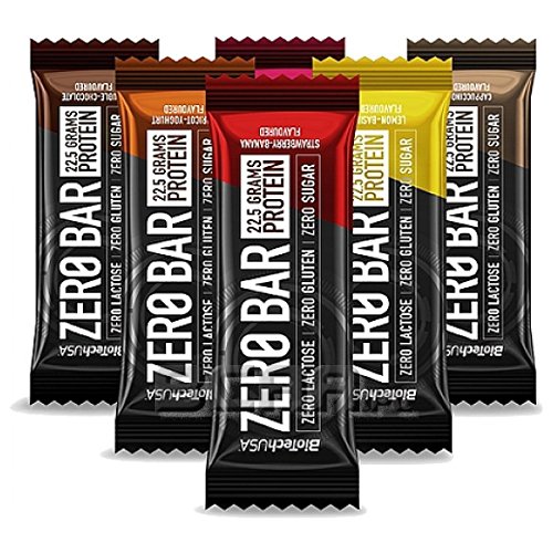 Biotech USA ZERO BAR Protein Bar With High Protein No SUGAR LACTOSE