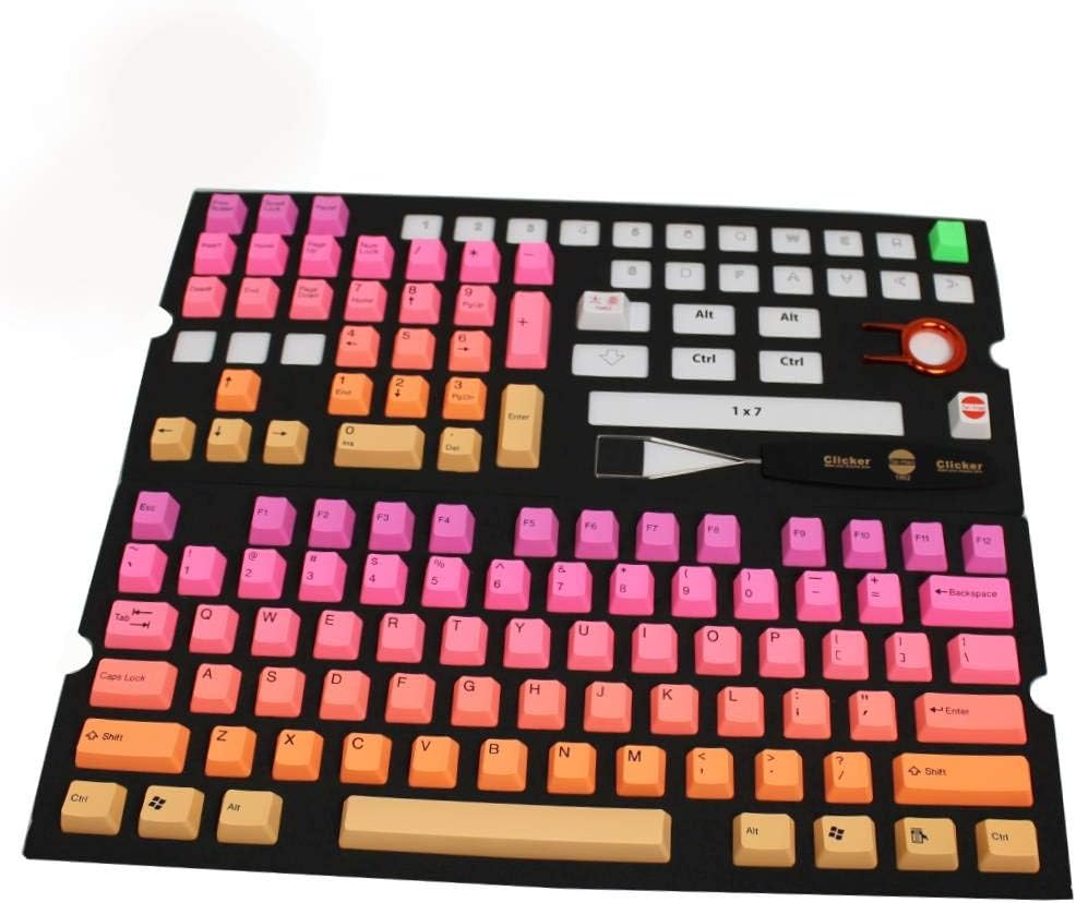 Amazon Com Tai Hao Sunset Pbt Keycap Set Computers Accessories