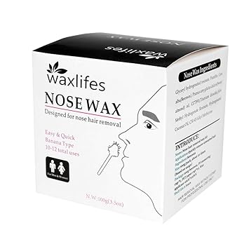 nose and ear hair removal wax