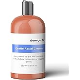 Gentle Facial Cleanser for Sensitive Skin, Hydrating Face Wash for All Skin Types, Gently Cleanses Face Without Over Drying, For All Skin Types, Daily Face Wash, Oil-Free, Soap-Free, 8.4 fl. oz