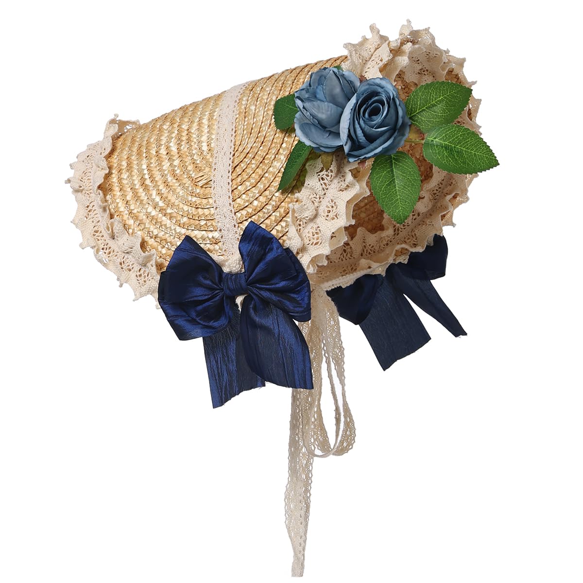 Victorian Hats For Women, Adjustable Victorian Bonnet With