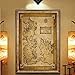 LPStar Game of Thrones Poster Westeros Map on Silk Wall Decor Decals Murals Home Decoration ART SILK FABRIC 20x28 inch GOT