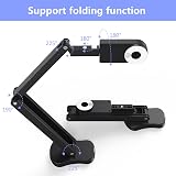 THUSTAND 8MP Visualiser Document Camera USB 4K A3 Light Dual Mics Mac Windows view 3
