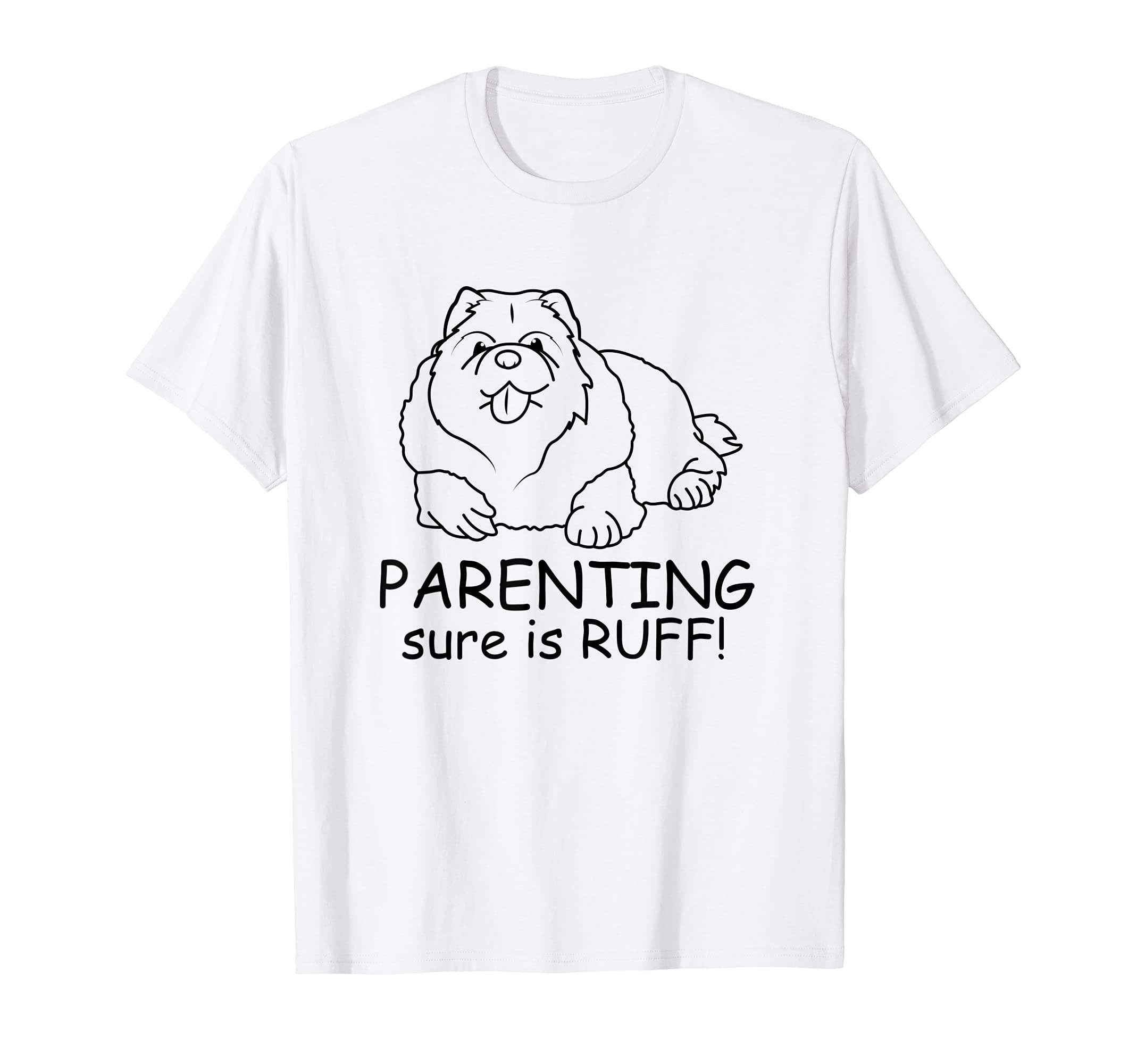 Chow Chow Dog Love-r Cute Funny Dog Mom T-Shirt