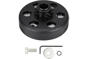 ILONPA Centrifugal Go Kart Clutch 3/4" Bore 10 Tooth for #40/41/420 Chain Fits 2-6.5HP Small Engines for Predator 212cc for Honda GC160, GC190, GX120, GX140, GX160, GX200