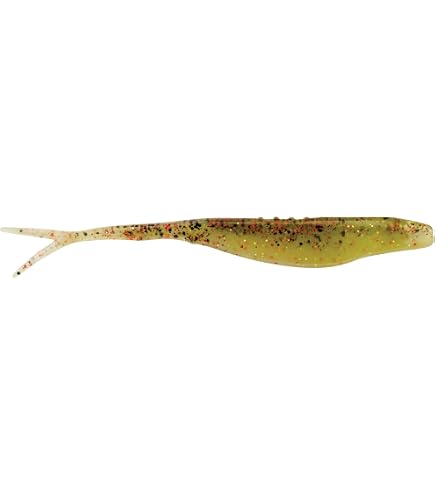 Berkley PowerBait MaxScent Flatnose Jerk Shad - 5 Inch Soft Plastic Bait In Red Magic Color