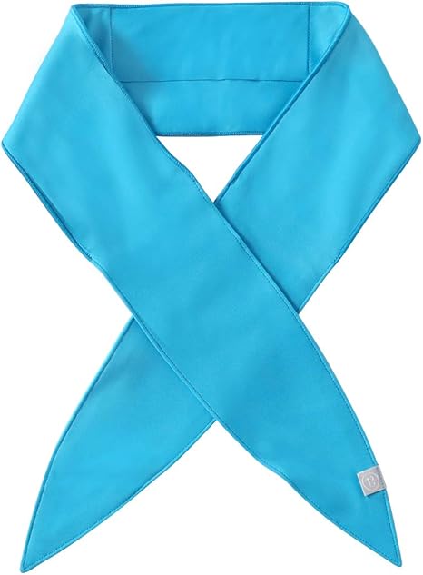 Amazon アリサナ Arisana ネッククーラー スカーフ 保冷剤 クールスカーフ 冷感 水着素材 Uvカット 日本製 大人 サックス Arisana アリサナ 冷却タオル 通販