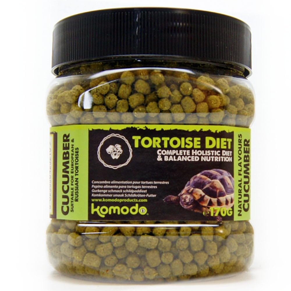 Komodo Complete Holistic Tortoise Diet, Cucumber 170 g tub