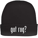 Shirt Me Up got rog? - A Nice Beanie Cap, Black, OSFA