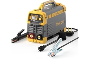 TOOLIOM 195A Stick Welder 110/220V Dual Voltage MMA Welder Digital Display IGBT Inverter Hot Start Arc Force Anti-Stick Weldi