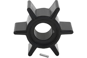 HeuroFosh 18-3098 Water Pump Impeller with Pin for Mercury Marine 2-6 HP 2/4 Stroke Outboard Motors 47-16154 369650211