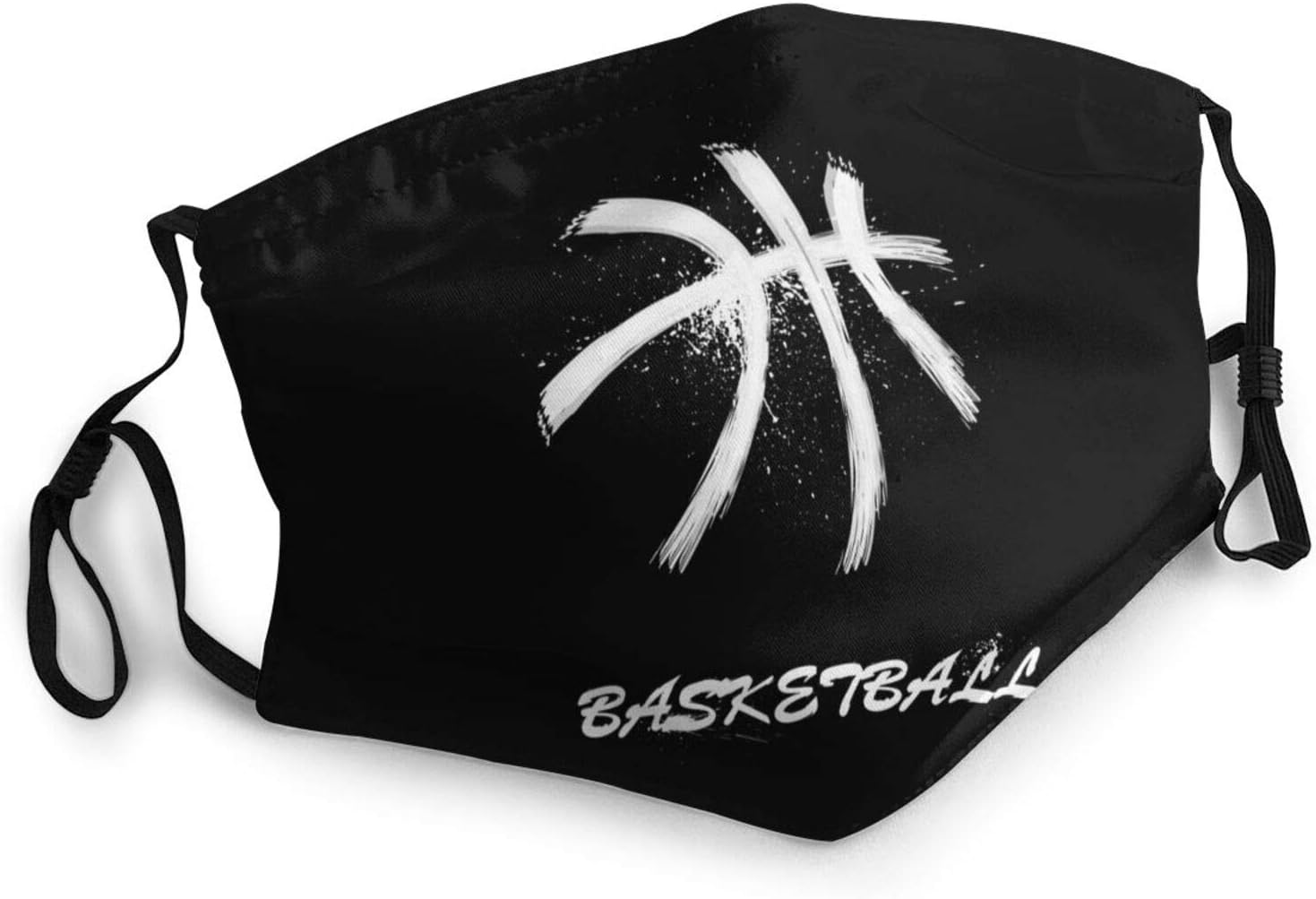 KENT HILL Reusable Face Mask Sports Mouth Masks White Grunge Basketball Protective Shield : Sports & Outdoors