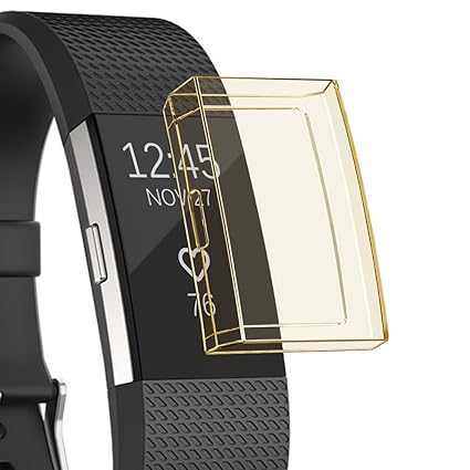 Gusspower Protectora Carcasa Compatible Fitbit Charge 2, TPU ...