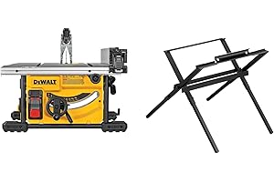 DEWALT DWE7485WS 8-1/4 in. Compact Jobsite Table Saw With Stand