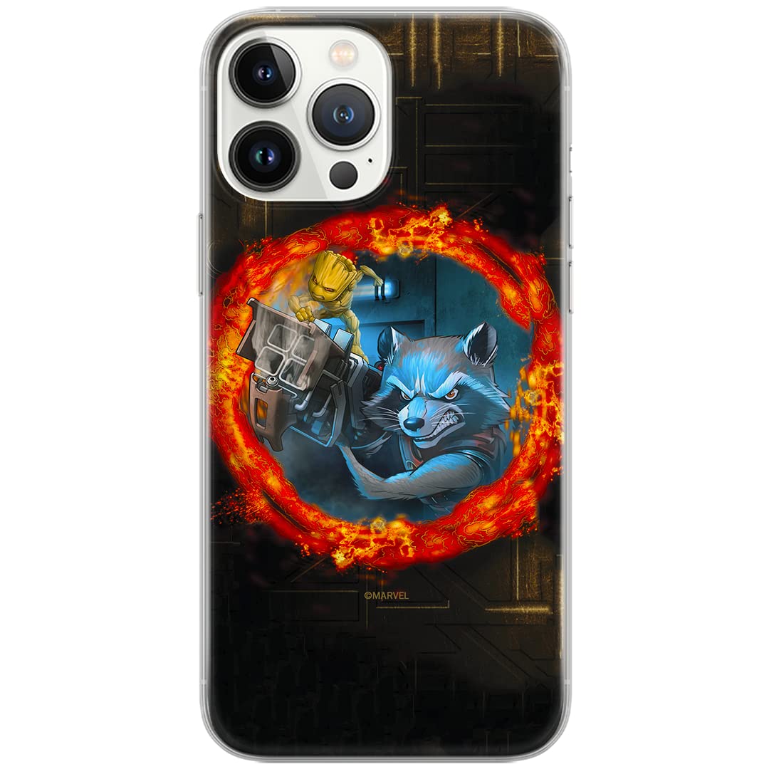 ERT GROUP mobile phone case for iPhone 13 PRO original and officially licensed Marvel pattern Guardians of the Galaxy 008 optimally adapted to the shape of the mobile phone, case made of TPU
