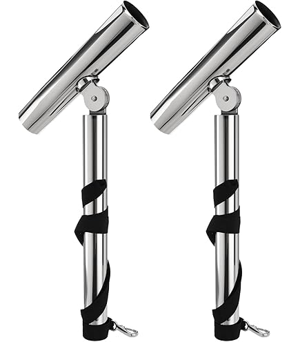 Amazon.com: 2pcs Double-Head Fishing Rod Holders, Stainless Steel Fishing Dual Rod Holder, Double Angle Adjustable Rod Holder, Pair of Boat Stainless Steel Fishing Dual Rod Holder Silver : Sports & Outdoors Amazon.com: 2pcs Double-Head Fishing Rod Holders, Stainless Steel Fishing Dual Rod Holder, Double Angle Adjustable Rod Holder, Pair of Boat Stainless Steel Fishing Dual Rod Holder Silver : Sports & Outdoors