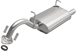 BRExhaust Replacement Exhaust System Kit 106-0190: Compatible with 2006-2015 Toyota Yaris 1.5L