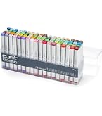 Amazon.com: Copic Sketch, Ultra-blendable Alcohol Markers, 72pc Set B
