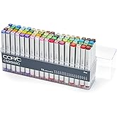 Copic Classic, Professional Quality Alcohol Markers, 72 colors, Fine &amp; Broad Tip Art Markers for Artists &amp; Creators - Set C