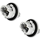 Hirificing 2PCS Turn Signal Bulb Socket, Front Turn Signal Blinker Light Bulb Plug Socket Replacement OEM 90075-60060 Compatible with Toyota 4Runner Tundra Tacoma Sequoia Venza (Gray)