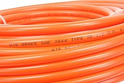 Mytee Products 1/2" OD x 100' Orange SAE J844 Nylon