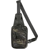 M-Tac Elite Sling Bag - EDC Tactical Crossbody Concealed Carry CCW Chest Pack